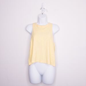 Nordstrom Alternative Women's Tank Top Size Extra Small Yellow Shirt